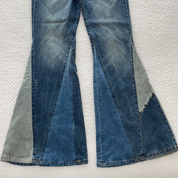 Anthropologie PILCRC Patchwork Jeans. Size 27 - Picture 2 of 8